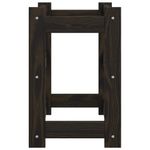 Casa si Gradina - Bucatarie si vesela - Accesorii bar - Carafe si decantoare - Suport sticle de vin, 12 sticle, negru, lemn masiv de pin - Infinity.ro