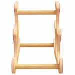 Casa si Gradina - Bucatarie si vesela - Accesorii bar - Carafe si decantoare - Raft de vin, pentru 6 sticle, 35x18x25,5 cm, bambus - Infinity.ro