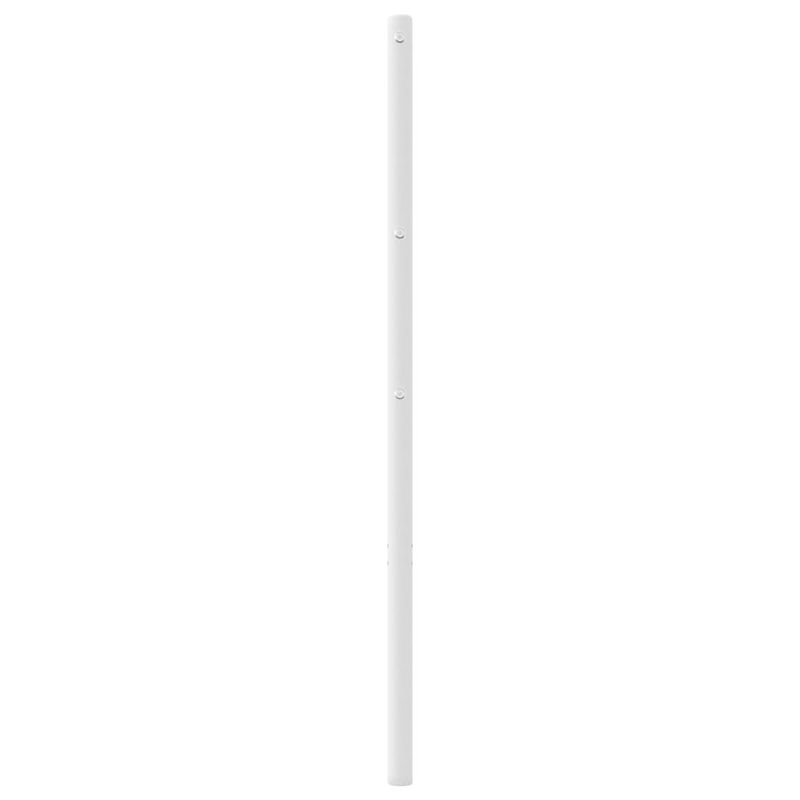 Casa si Gradina - Mobilier - Paturi si accesorii - Accesorii paturi - Tablie de pat metalica, alb, 107 cm - Infinity.ro