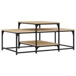 Casa si Gradina - Mobilier - Mese si birouri - Masute de cafea - Masuta de cafea, stejar sonoma, 102x60x45 cm, lemn prelucrat - Infinity.ro