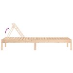 Casa si Gradina - Gradina si terasa - Mobilier exterior - Scaune si sezlonguri gradina - Sezlonguri, 2 buc., 199,5x60x74 cm, lemn masiv pin - Infinity.ro