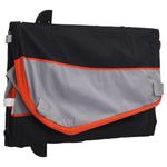 Sport si Outdoor - Ciclism - Accesorii pentru biciclete - Remorci biciclete - Remorca pentru biciclete negru/portocaliu, 30 kg, fier, mărime 123x52x53 cm - Infinity.ro