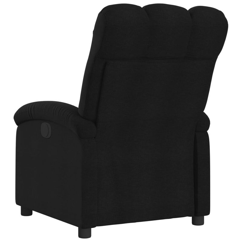 Casa si Gradina - Mobilier - Scaune si fotolii - Fotolii - Fotoliu rabatabil, negru, material textil - Infinity.ro