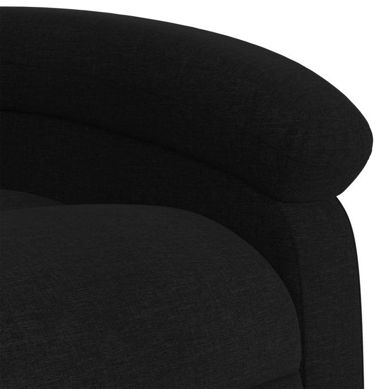 Casa si Gradina - Mobilier - Scaune si fotolii - Fotolii - Fotoliu rabatabil, negru, material textil - Infinity.ro