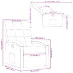 Casa si Gradina - Mobilier - Scaune si fotolii - Fotolii - Fotoliu rabatabil, negru, material textil - Infinity.ro