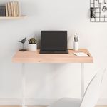 Casa si Gradina - Mobilier - Feronerie si accesorii mobila - Blat de masa, 80x40x(2-6) cm, lemn masiv de stejar netratat - Infinity.ro