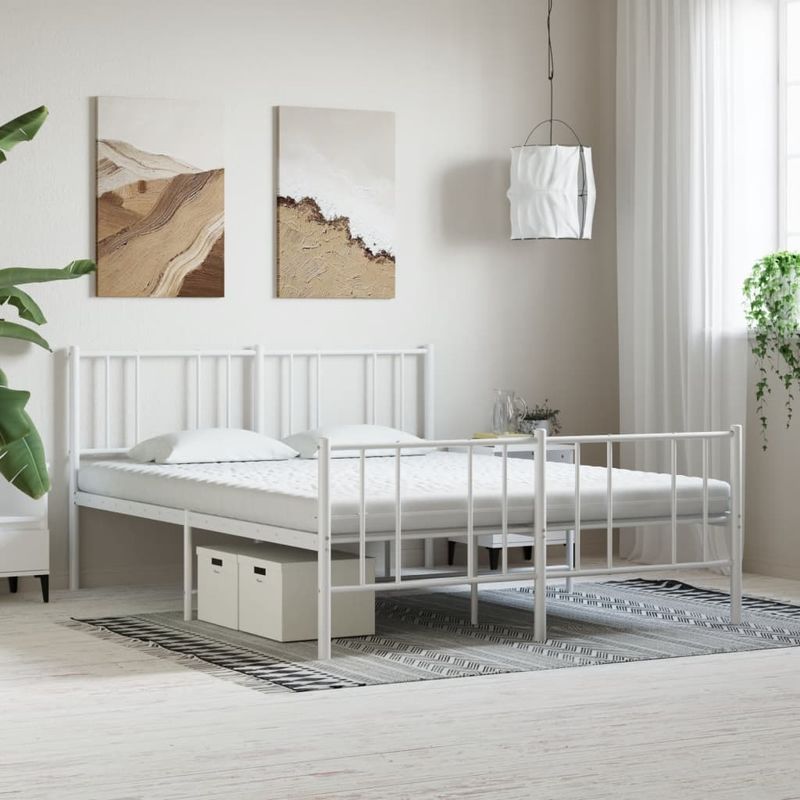 Casa si Gradina - Mobilier - Saltele si somiere - Saltele - Saltea din spuma, alb, 180x200 cm, 7 zone, duritate 20 ILD - Infinity.ro