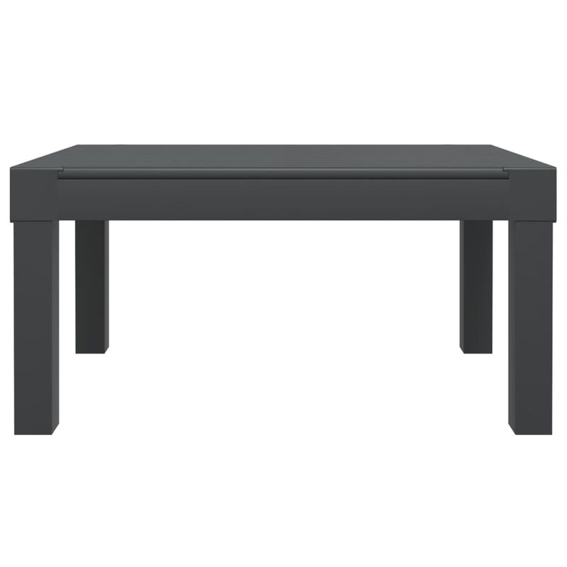 Casa si Gradina - Gradina si terasa - Mobilier exterior - Scaune si sezlonguri gradina - Sezlong cu perne, antracit, PP - Infinity.ro