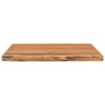 Casa si Gradina - Mobilier - Biblioteci si rafturi - Rafturi - Raft perete 40x40x3,8 cm patrat lemn masiv acacia margine vie - Infinity.ro