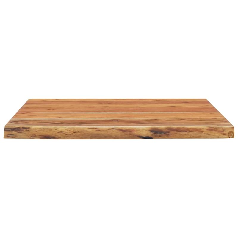 Casa si Gradina - Mobilier - Biblioteci si rafturi - Rafturi - Raft perete 40x40x3,8 cm patrat lemn masiv acacia margine vie - Infinity.ro