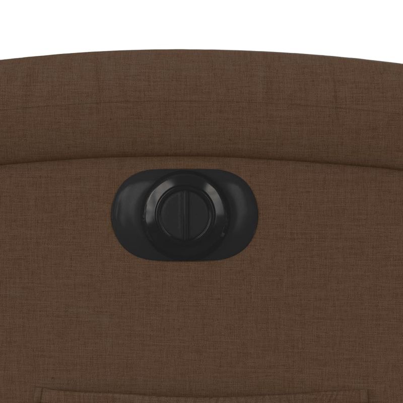 Casa si Gradina - Mobilier - Scaune si fotolii - Fotolii - Fotoliu electric rabatabil cu ridicare, maro, textil - Infinity.ro