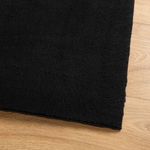Casa si Gradina - Textile si covoare - Covoare - Covoare casa - Covor HUARTE, fir scurt, moale si lavabil, negru, 80x250 cm - Infinity.ro