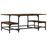 Casa si Gradina - Mobilier - Mese si birouri - Masute de cafea - Masuta de cafea, stejar afumat, 100x50,5x40 cm, lemn prelucrat - Infinity.ro