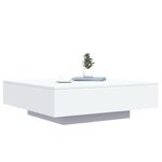 Casa si Gradina - Mobilier - Mese si birouri - Masute de cafea - Masuta de cafea, alb, 100x100x31 cm, lemn prelucrat - Infinity.ro