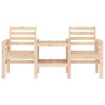 Casa si Gradina - Gradina si terasa - Mobilier exterior - Bancute de gradina - Banca de gradina cu masa 2 locuri, lemn masiv de pin - Infinity.ro