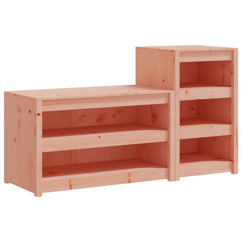 Casa si Gradina - Mobilier - Comode si corpuri - Corpuri bucatarie - Dulapuri de bucatarie de exterior, 2 buc., lemn masiv douglas - Infinity.ro