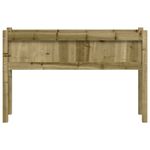 Casa si Gradina - Gradinarit si plante - Plante si ghivece - Ghivece si suporturi - Jardinier de gradina cu picioare, 110x31x70 cm, lemn pin tratat - Infinity.ro