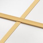 Casa si Gradina - Constructii - Usi interior, exterior si garaj - Usi garaj - Usa glisanta, auriu, 102,5x205 cm, sticla ESG mata si aluminiu - Infinity.ro