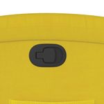 Casa si Gradina - Mobilier - Scaune si fotolii - Fotolii - Fotoliu rabatabil cu ridicare, galben, catifea - Infinity.ro