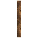 Casa si Gradina - Mobilier - Organizare si depozitare - Organizator incaltaminte - Pantofar cu oglinda, 4 niveluri, stejar fumuriu, 63x17x134 cm - Infinity.ro