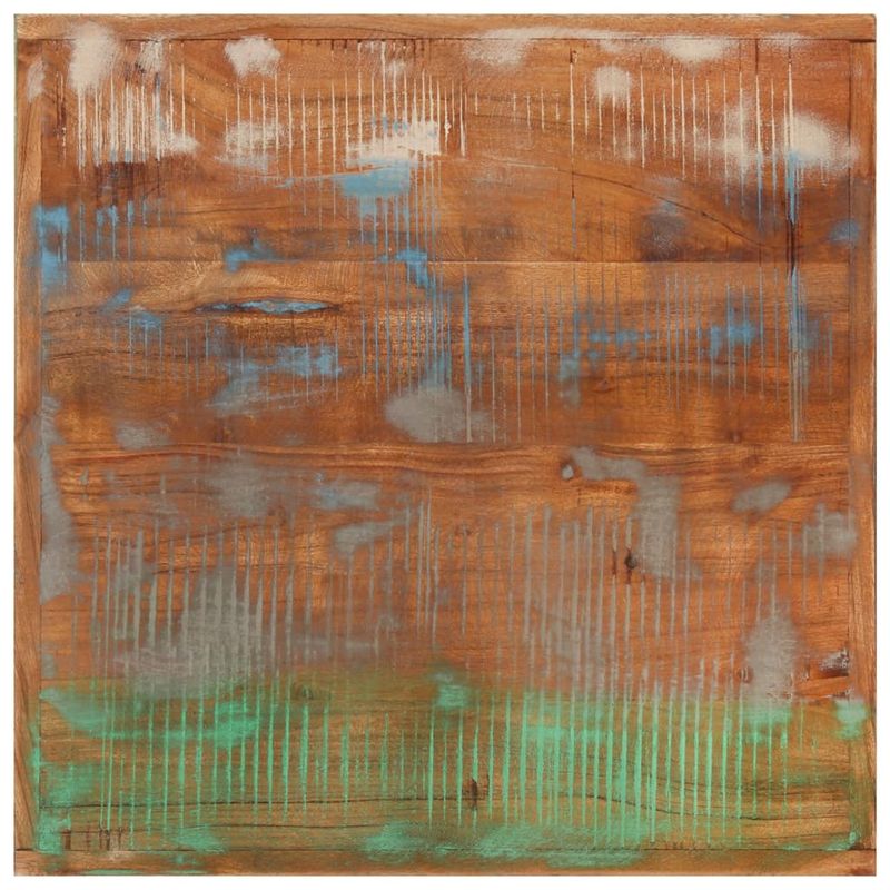 Casa si Gradina - Mobilier - Mese si birouri - Mese bucatarie si dining - Masa de bar, 55x55x107 cm, lemn masiv reciclat si fier - Infinity.ro