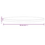 Casa si Gradina - Mobilier - Feronerie si accesorii mobila - Blat de masa rotund, diametru 90x3 cm, lemn masiv de pin, natural - Infinity.ro