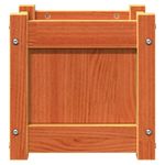 Casa si Gradina - Gradinarit si plante - Plante si ghivece - Ghivece si suporturi - Jardiniere de gradina, 2 buc., maro ceruit, lemn masiv de pin - Infinity.ro