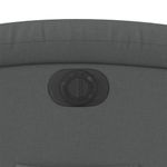 Casa si Gradina - Mobilier - Scaune si fotolii - Fotolii - Fotoliu electric rabatabil cu ridicare, gri inchis, textil - Infinity.ro