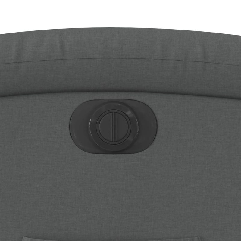 Casa si Gradina - Mobilier - Scaune si fotolii - Fotolii - Fotoliu electric rabatabil cu ridicare, gri inchis, textil - Infinity.ro