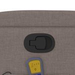 Ingrijire personala si Cosmetice - Sanatate si wellness - Articole wellness - Fotolii de masaj - Fotoliu rabatabil de masaj cu ridicare, gri taupe, textil - Infinity.ro