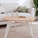 Casa si Gradina - Mobilier - Feronerie si accesorii mobila - Blat de masa rotund, diametru 80x1,5 cm, lemn masiv de fag, maro deschis - Infinity.ro