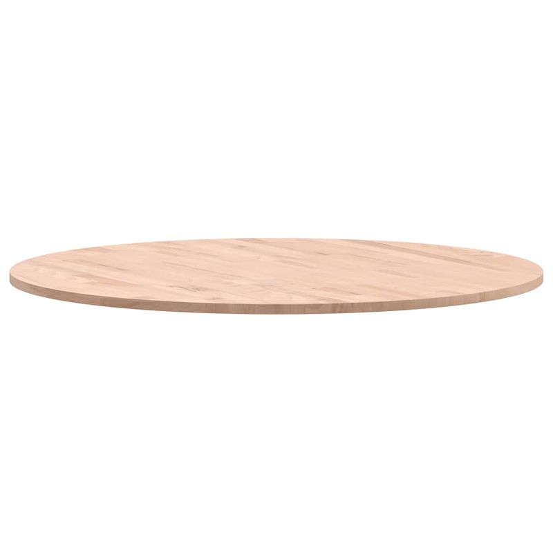 Casa si Gradina - Mobilier - Feronerie si accesorii mobila - Blat de masa rotund, diametru 80x1,5 cm, lemn masiv de fag, maro deschis - Infinity.ro
