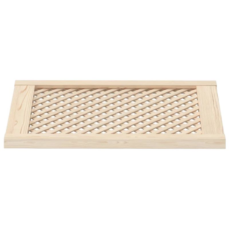 Casa si Gradina - Mobilier - Dulapuri si sifoniere - Dulapuri - Usi de dulap cu zabrele 2 buc. 49,5x69 cm, lemn masiv de pin - Infinity.ro