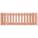 Casa si Gradina - Gradinarit si plante - Plante si ghivece - Ghivece si suporturi - Pat inaltat gradina cu design gard 150x50x50 cm lemn douglas - Infinity.ro