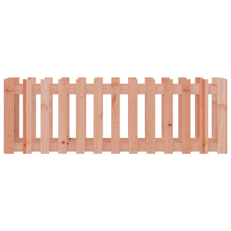 Casa si Gradina - Gradinarit si plante - Plante si ghivece - Ghivece si suporturi - Pat inaltat gradina cu design gard 150x50x50 cm lemn douglas - Infinity.ro