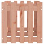 Casa si Gradina - Gradinarit si plante - Plante si ghivece - Ghivece si suporturi - Pat inaltat gradina cu design gard 150x50x50 cm lemn douglas - Infinity.ro