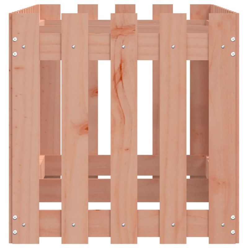 Casa si Gradina - Gradinarit si plante - Plante si ghivece - Ghivece si suporturi - Pat inaltat gradina cu design gard 150x50x50 cm lemn douglas - Infinity.ro