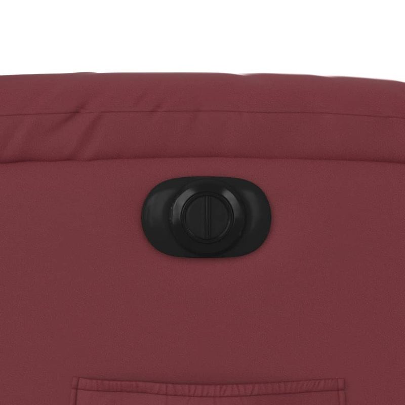 Ingrijire personala si Cosmetice - Sanatate si wellness - Articole wellness - Fotolii de masaj - Fotoliu electric masaj rabatabil cu ridicare, rosu vin - Infinity.ro