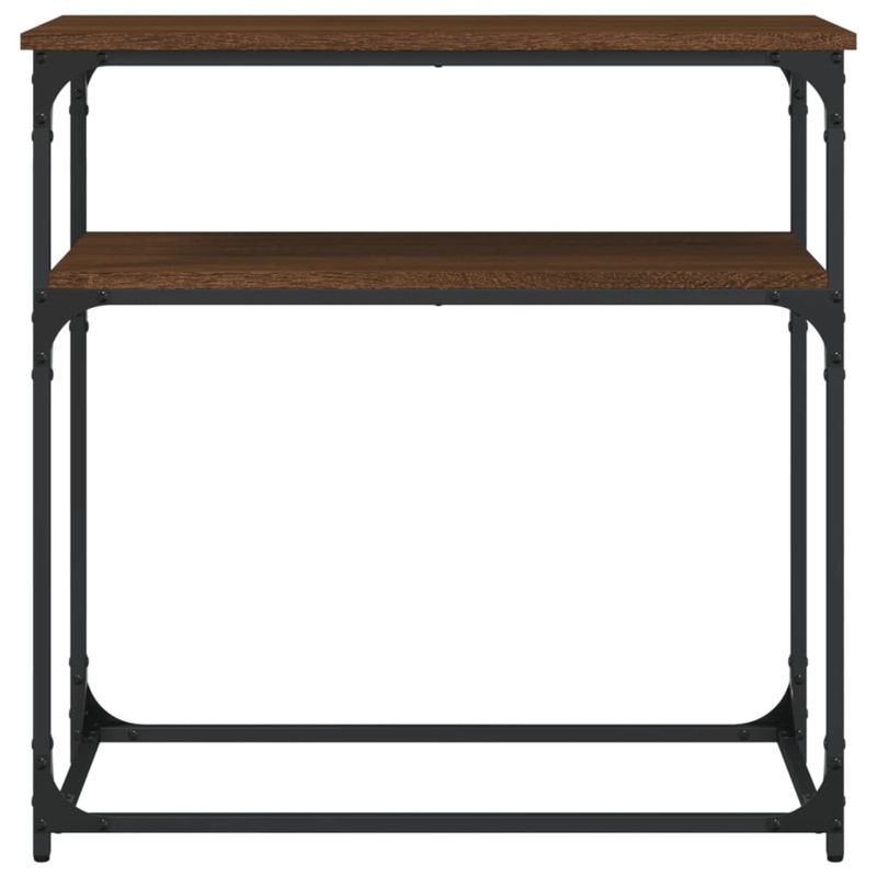 Casa si Gradina - Mobilier - Comode si corpuri - Console - Masa consola, stejar maro, 75x35,5x75 cm, lemn prelucrat - Infinity.ro
