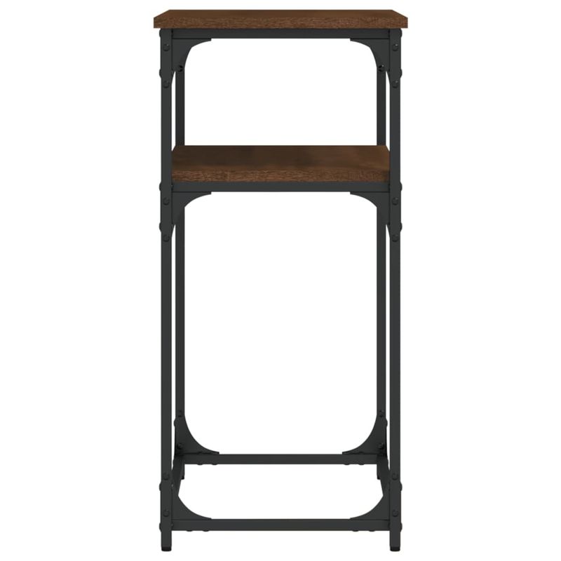 Casa si Gradina - Mobilier - Comode si corpuri - Console - Masa consola, stejar maro, 75x35,5x75 cm, lemn prelucrat - Infinity.ro