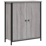 Casa si Gradina - Mobilier - Comode si corpuri - Comode - Servanta, gri sonoma, 70x30x80 cm, lemn prelucrat - Infinity.ro