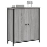 Casa si Gradina - Mobilier - Comode si corpuri - Comode - Servanta, gri sonoma, 70x30x80 cm, lemn prelucrat - Infinity.ro