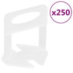 Casa si Gradina - Constructii - Gresie si faianta - Accesorii gresie si faianta - Cleme de nivelare a placilor 250 buc 1,5 mm - Infinity.ro