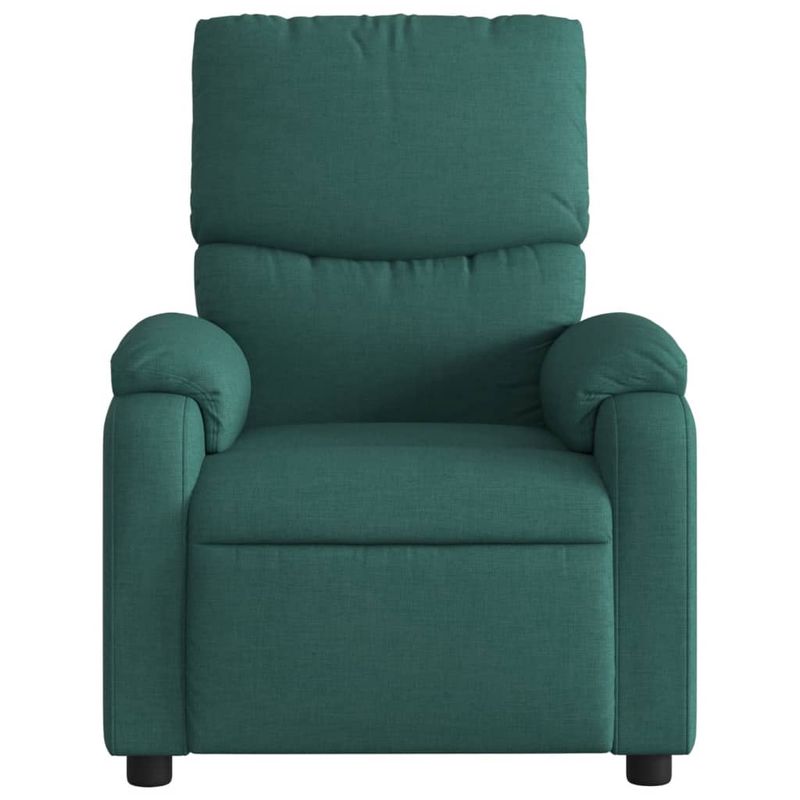 Ingrijire personala si Cosmetice - Sanatate si wellness - Articole wellness - Fotolii de masaj - Fotoliu de masaj rabatabil, verde inchis, material textil - Infinity.ro