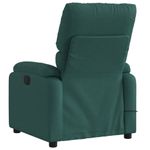 Ingrijire personala si Cosmetice - Sanatate si wellness - Articole wellness - Fotolii de masaj - Fotoliu de masaj rabatabil, verde inchis, material textil - Infinity.ro