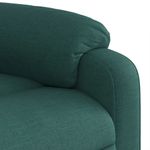 Ingrijire personala si Cosmetice - Sanatate si wellness - Articole wellness - Fotolii de masaj - Fotoliu de masaj rabatabil, verde inchis, material textil - Infinity.ro