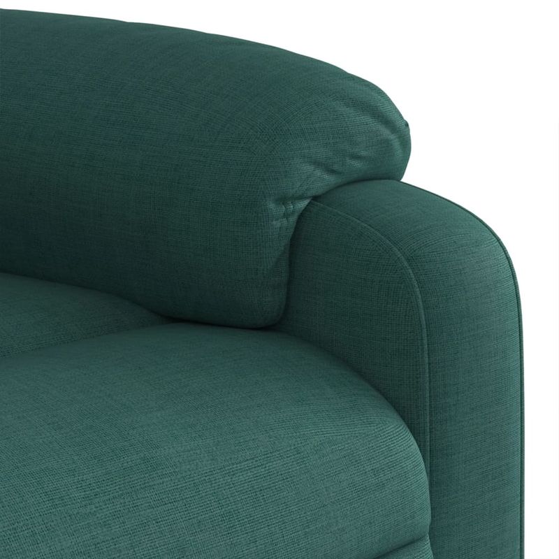 Ingrijire personala si Cosmetice - Sanatate si wellness - Articole wellness - Fotolii de masaj - Fotoliu de masaj rabatabil, verde inchis, material textil - Infinity.ro