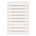 Casa si Gradina - Sanitare - Suporturi si accesorii baie - Accesorii baie - Cos de rufe, alb, 44x44x66 cm, lemn masiv de pin - Infinity.ro