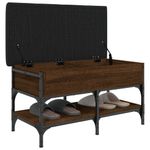 Casa si Gradina - Mobilier - Organizare si depozitare - Bancute - Banca de pantofi, stejar maro, 82x42x45 cm, lemn prelucrat - Infinity.ro