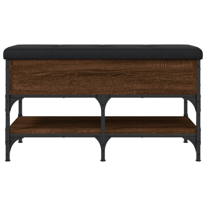 Casa si Gradina - Mobilier - Organizare si depozitare - Bancute - Banca de pantofi, stejar maro, 82x42x45 cm, lemn prelucrat - Infinity.ro